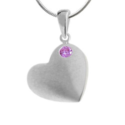 heart sterling silver pendants