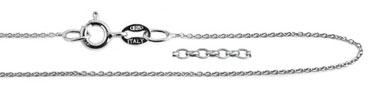 925 sterling silver Rolo chains