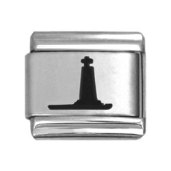 lighthouse laser italian charms