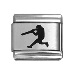 baseball hitter laser charms