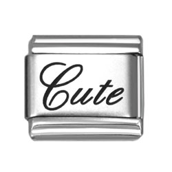 cute laser Italian charms