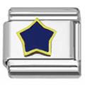 blue star Italian charms