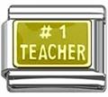 teacher Italian charms