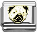 bull dog Italian charms