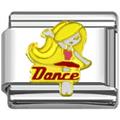 dance girl charms
