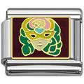 show girl Italian charms