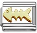 fish bone Italian charms