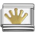 Crown Italian charms