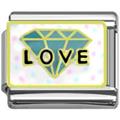 diamond love charms