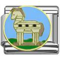 Trojan horse Italian charms