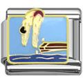 diver Italian charms