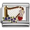 harp Italian charms