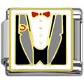 tuxedo Italian charms