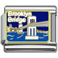 Brooklyn bridge charms