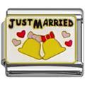 just married charms