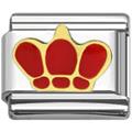 Crown Italian charms