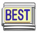 word Best Italian charms