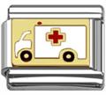 ambulance Italian charms