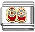 red shoe Italian charms