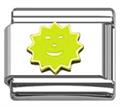 smiling sun Italian charms