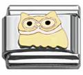 Owl Italian charms