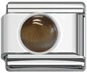 brwon stone Italian charms