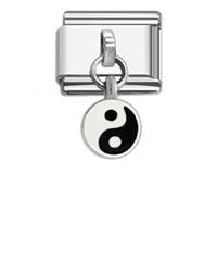 Yingyang Italian charms