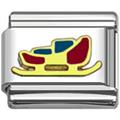 Santa sleigh charms