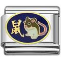 Rat Chinese zodiac charms