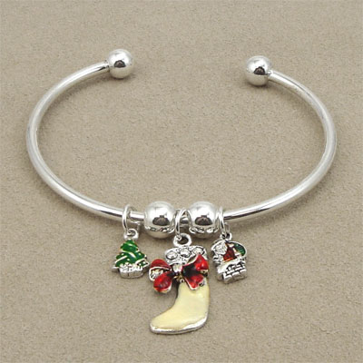 Christmas bangle jewelry