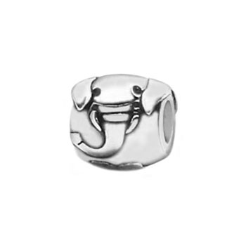Elephant sterling silver bead jewelry