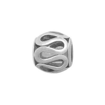 silver bead charms