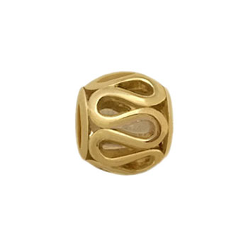 gold plated silver bead jewelry