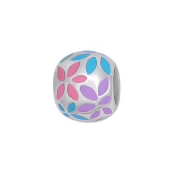 multicolor silver bead jewelry