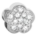 sb1053 flower 925 sterling silver jewelry beads