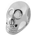 Skull sterling silver bead jewelry