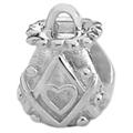 handbag silver bead
