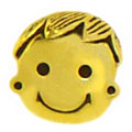 gold plated boy sterling silver beads European modular bracelets
