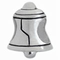 Liberty Bell 925 sterling silver bead charms
