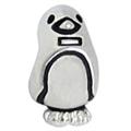 penguin silver beads