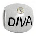Diva 925 sterling silver bead jewelry