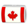 Canada flag for European modular bracelets