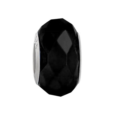 black glass bead jewelry