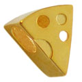 Cheese 925 sterling silver bead charms