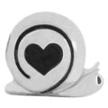 Snail 925 sterling silver bead for European charm bracelets