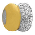 two-tone sterling silver bead jewelry