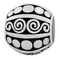 geometric sterling silver bead jewelry