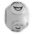 happy family silver bead jewelry