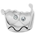 gondola silver bead for European modular bracelets