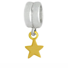 silver star charm jewelry